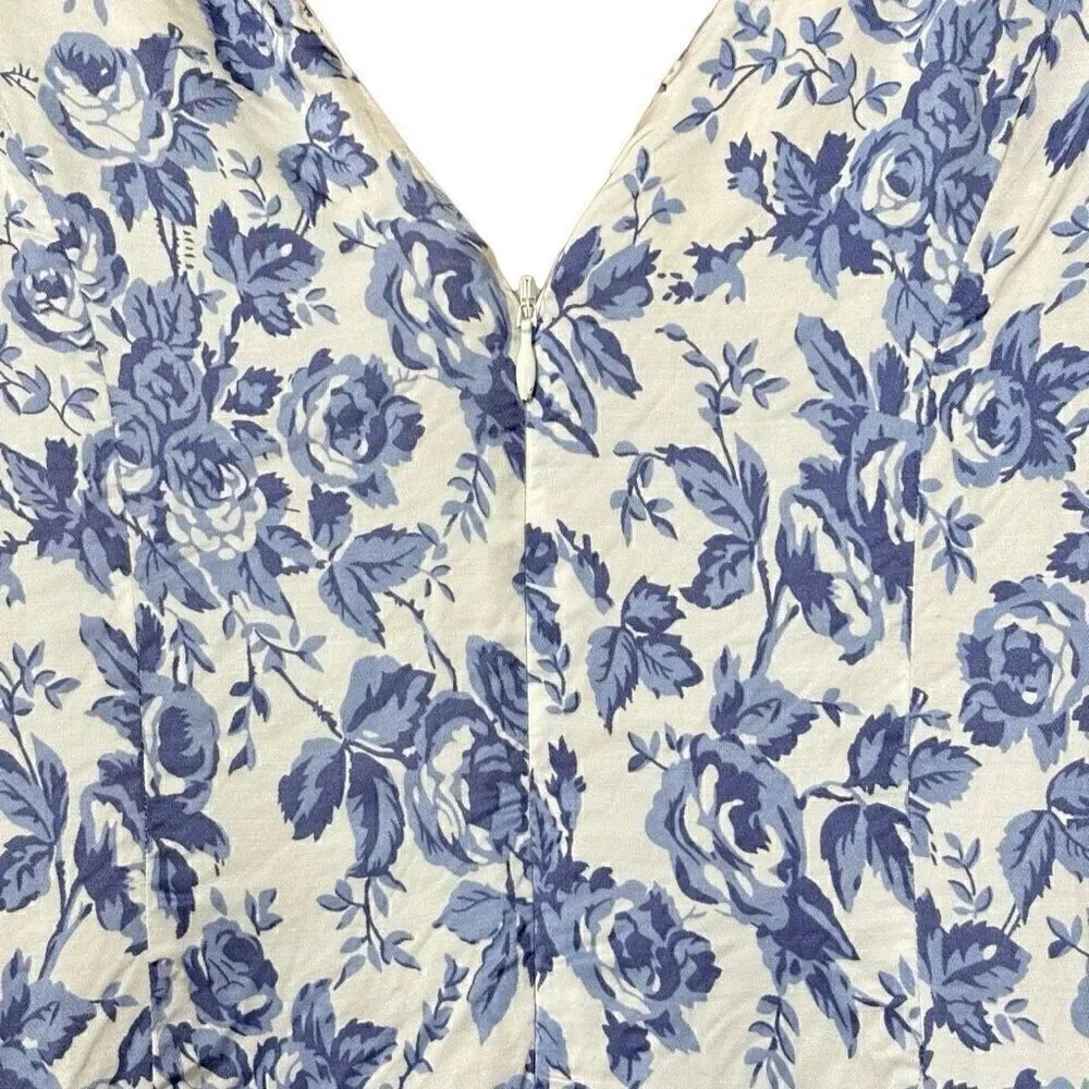 Lovers + friends Aden floral romper medium